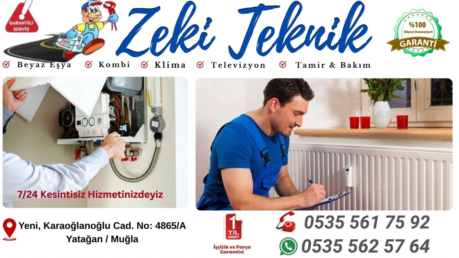 Yatağan Kombi Bakımı Petek Temizleme
